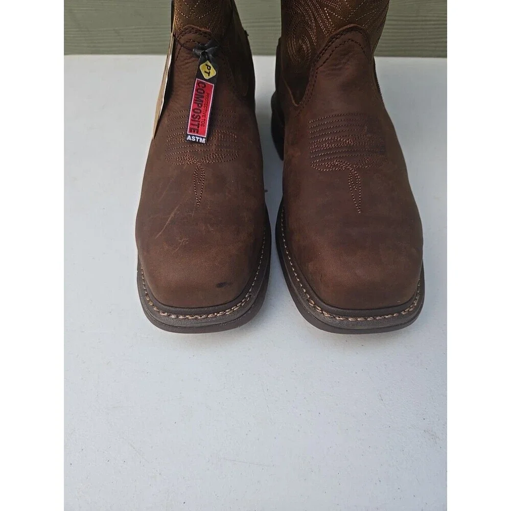 Rocky mens Waterproof Composite Toe Western Boot Size 11.5W